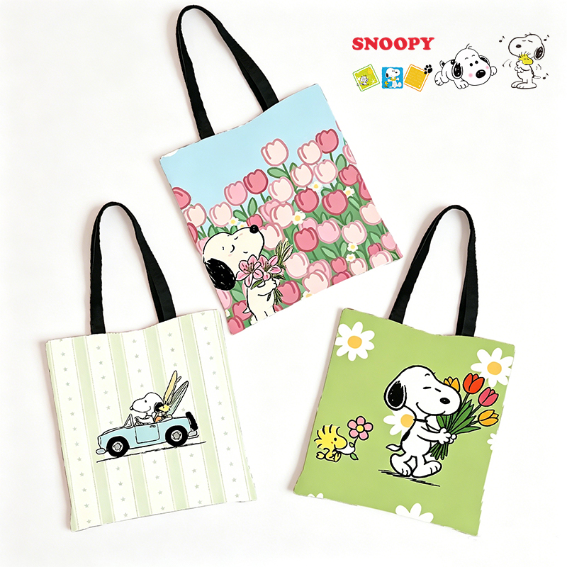 Tote Bag Sublimation - Sac en toile à sublimation Snoopys,