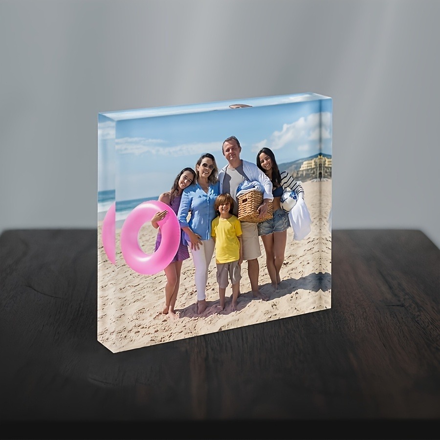 1 pièce, photo personnalisée,  - Photo Acrylic Block avis et prix