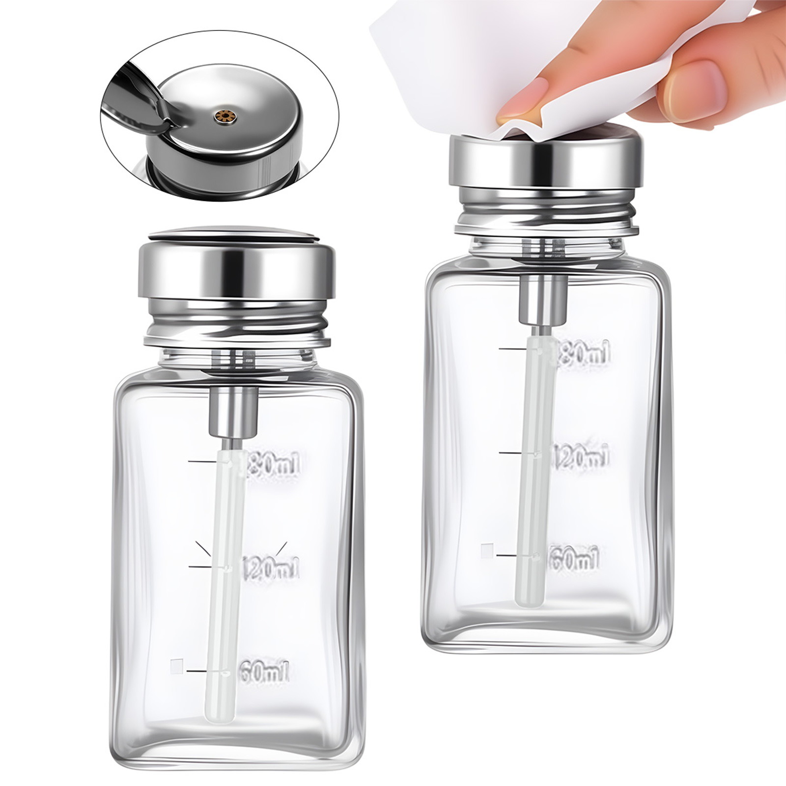 Bouteille en verre pour ongles - Water Bottle Blank avis et prix