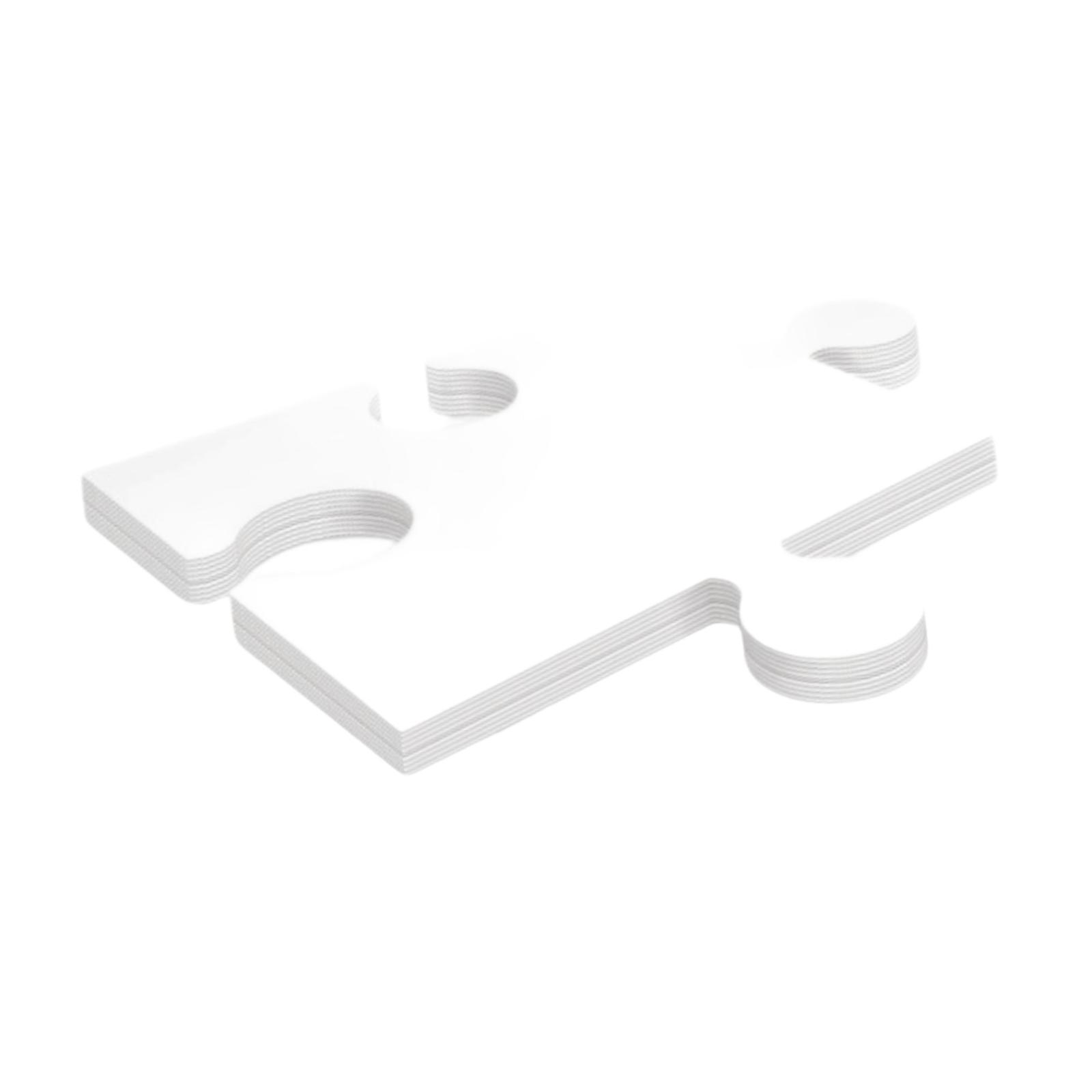 24x puzzles vierges en carton  - Puzzle Blank White avis et prix