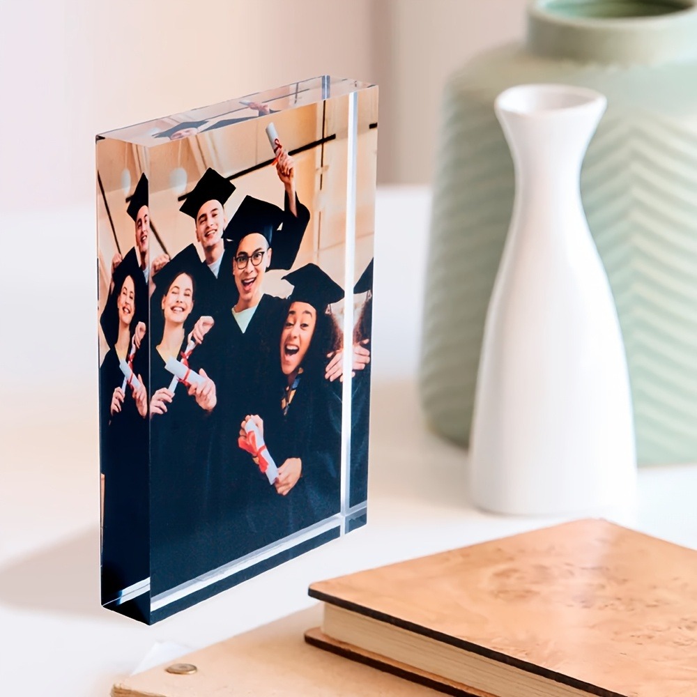 Bloc photo 3D personnalisé en  - Photo Acrylic Block avis et prix