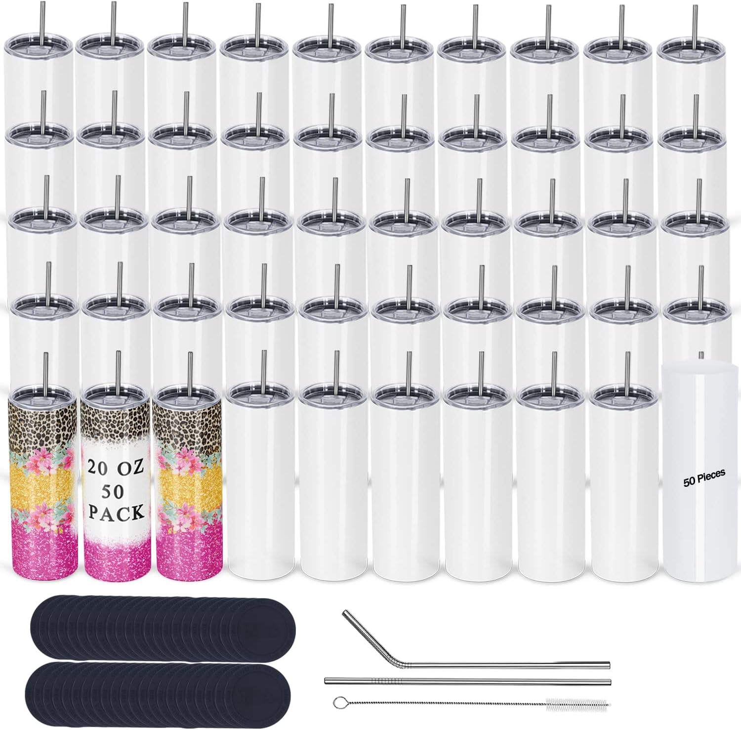 Gobelets de sublimation en aci - Tumbler 20Oz White avis et prix