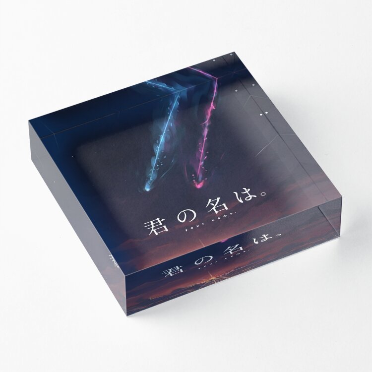 Kimi No Na Wa-Décor d'estampag - Photo Acrylic Block avis et prix