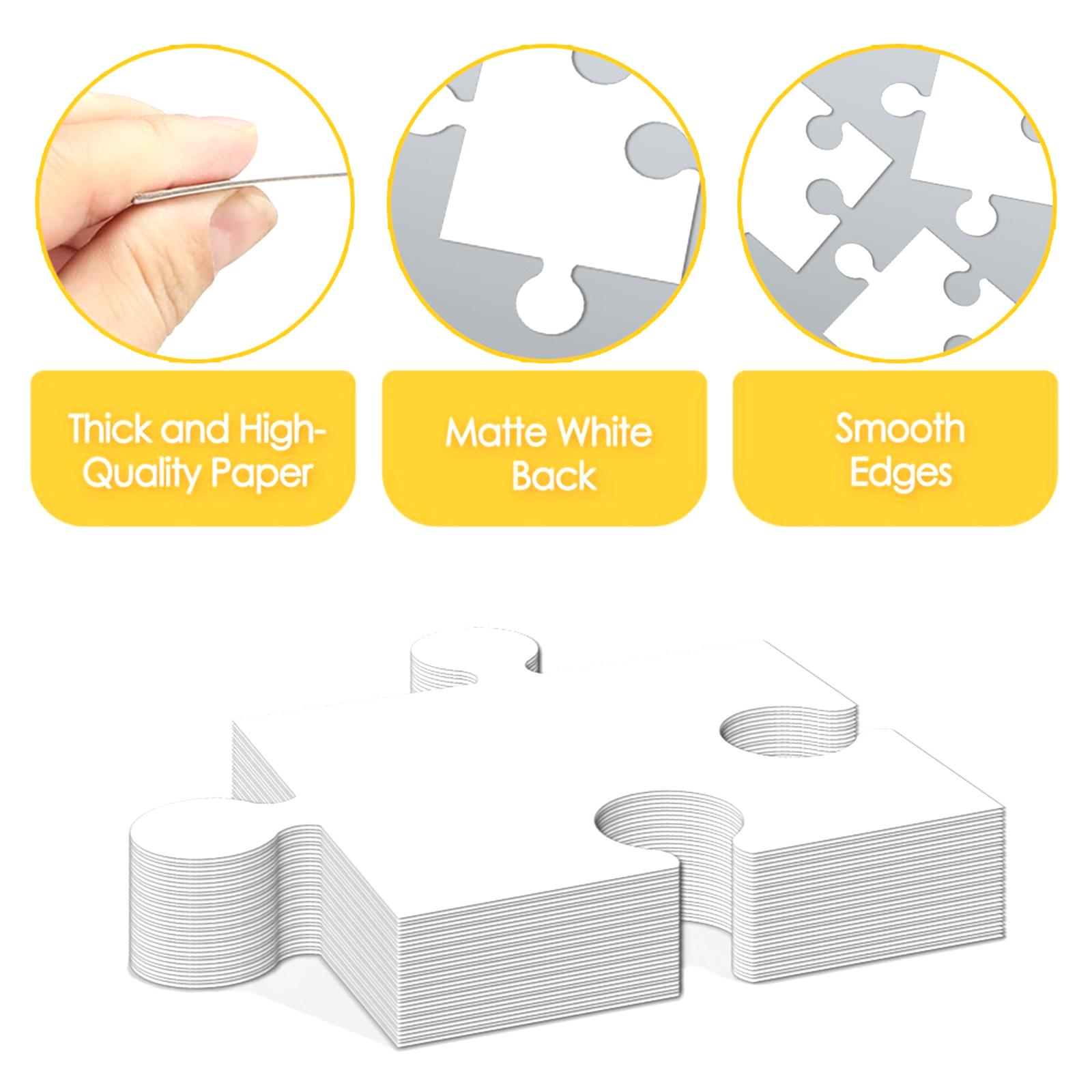 Puzzles vierges en carton blan - Puzzle Blank White avis et prix