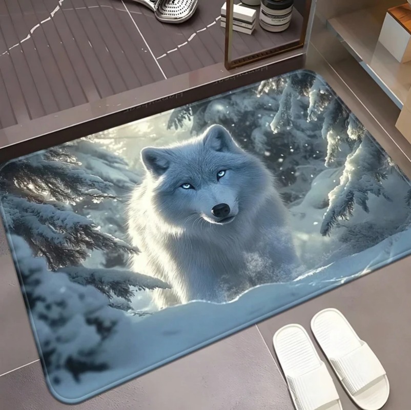 Tapis d'entrée antidérapant mo - Puzzle Blank White avis et prix
