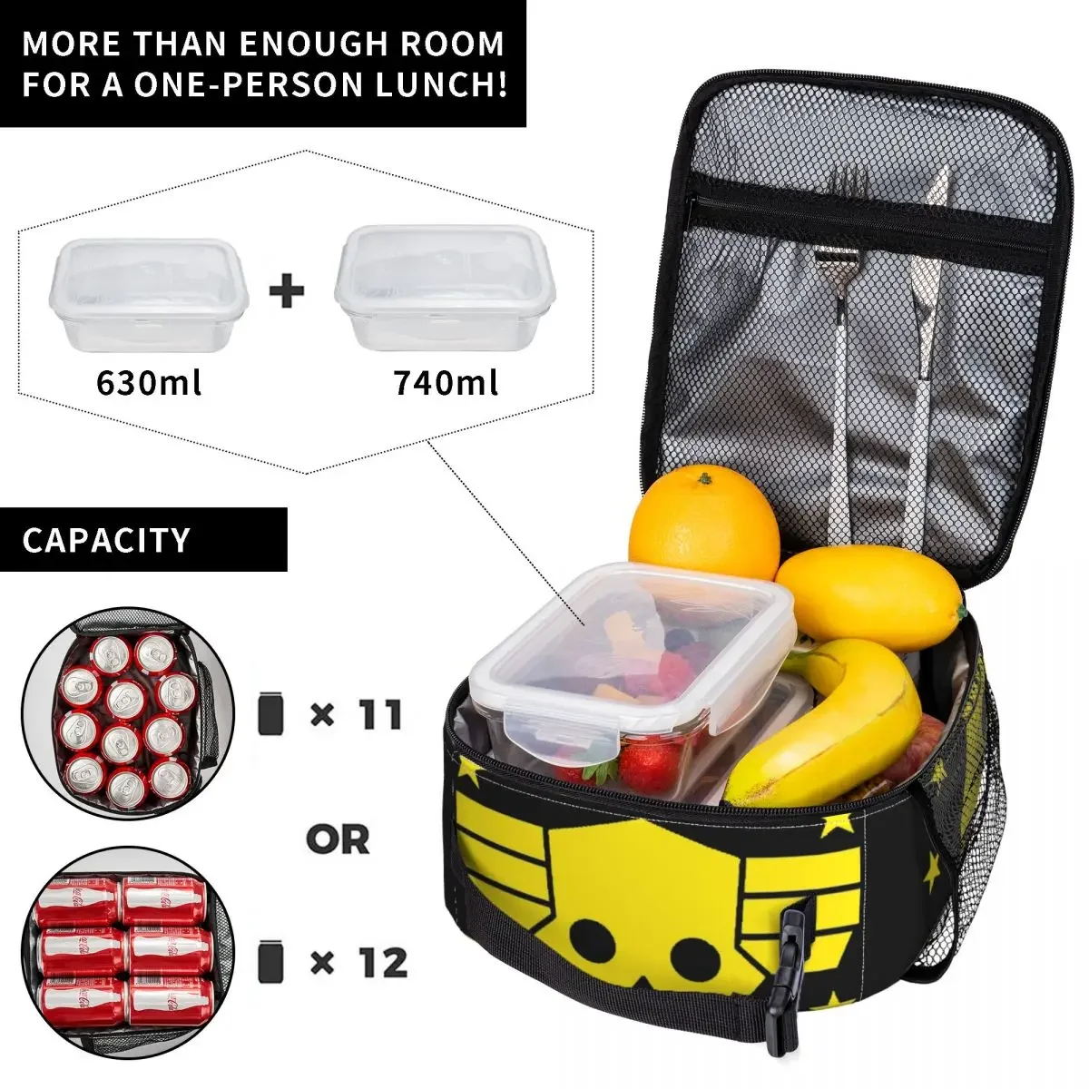 Sac à lunch isotherme Helldive - Tote Bag Sublimation avis et prix