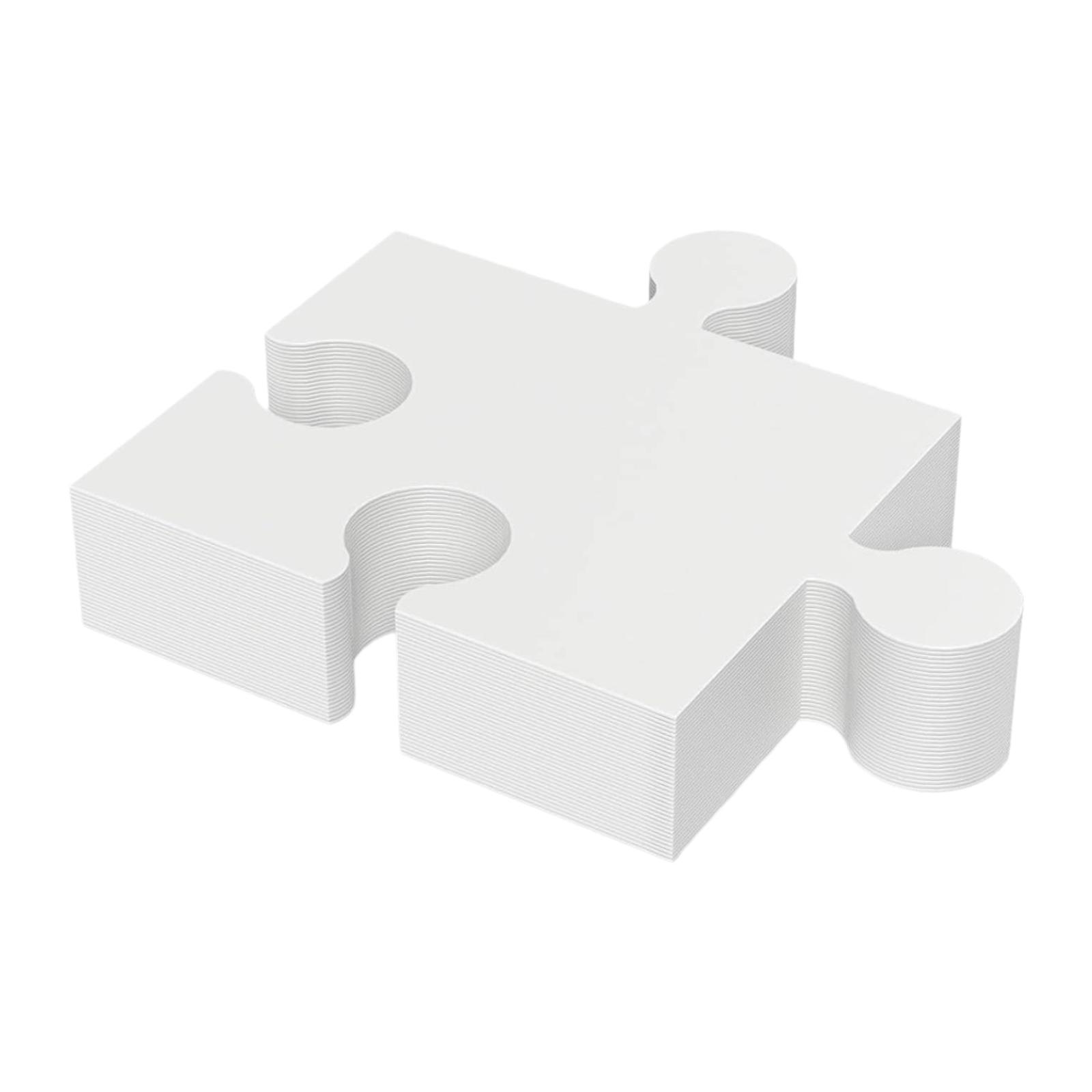 30 Pièces de puzzle à peindre  - Puzzle Blank White avis et prix