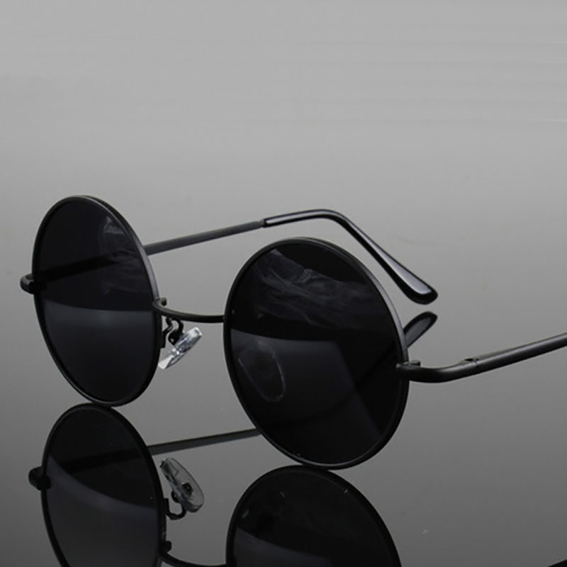Lunettes de soleil rondes rétr - Metal Photo Panel avis et prix